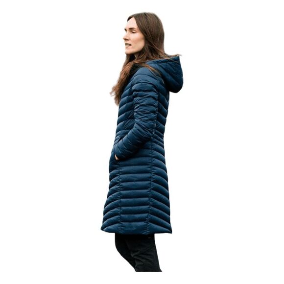 HFX Halifax Wanderweight Ultralight Packable Puffer Coat Deep Sea Navy Down S - Picture 2 of 11